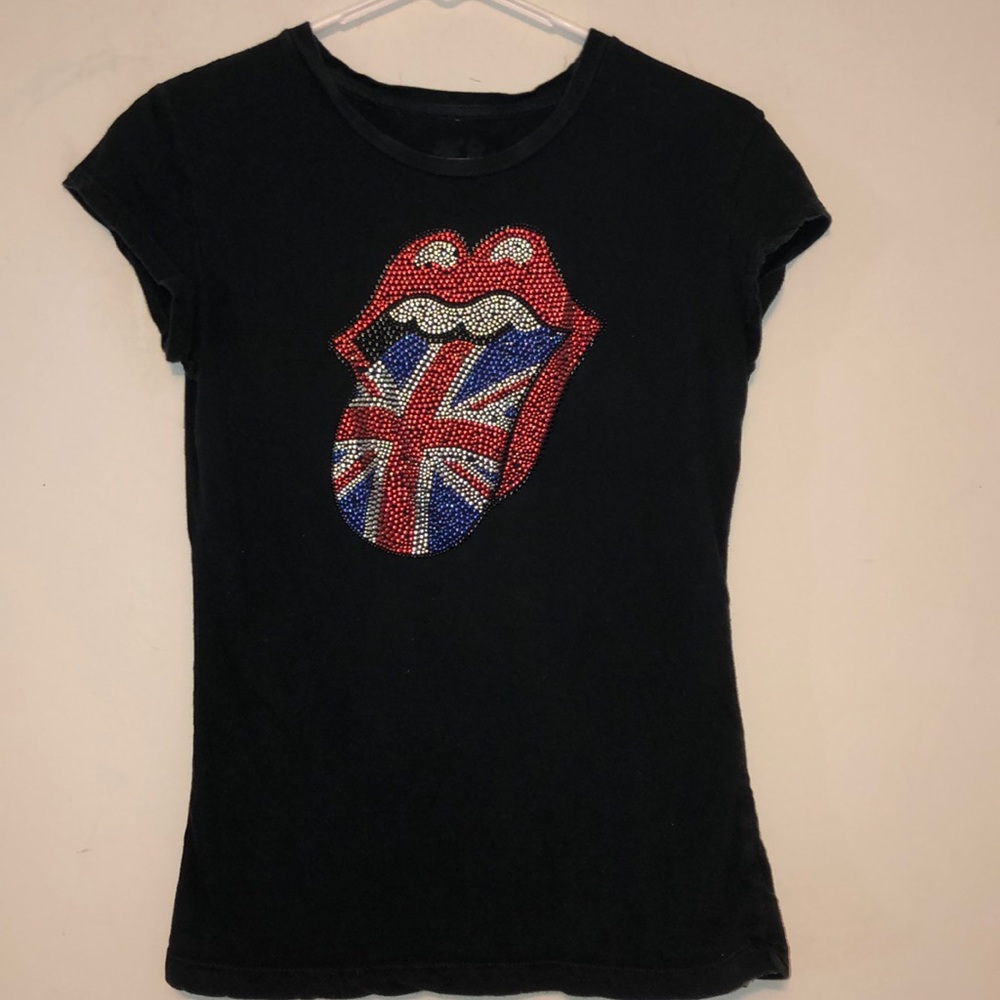 a graphic t-shirt